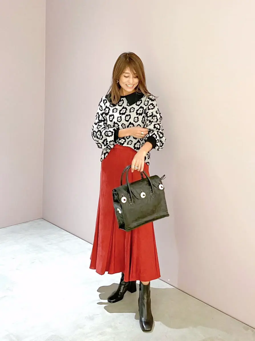 ORIGINATED IN GRACE CONTINENTAL yukimi yonee コーディネート画像