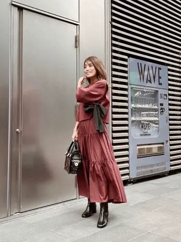 ORIGINATED IN GRACE CONTINENTAL yukimi yonee コーディネート画像