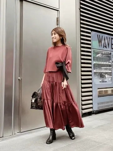 ORIGINATED IN GRACE CONTINENTAL yukimi yonee コーディネート画像