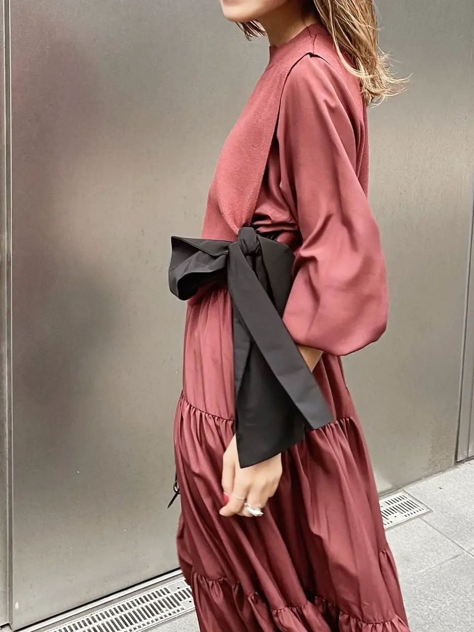 ORIGINATED IN GRACE CONTINENTAL yukimi yonee コーディネート画像