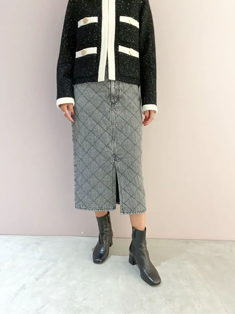 ORIGINATED IN GRACE CONTINENTAL yukimi yonee コーディネート画像