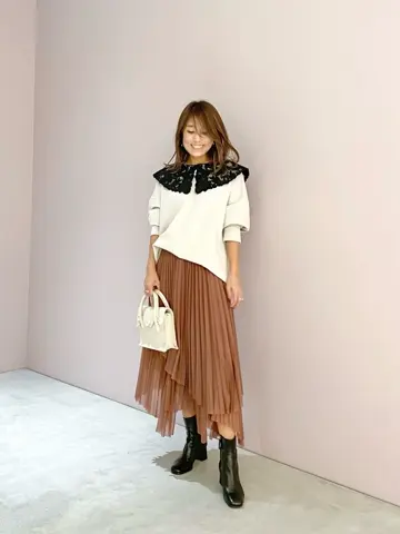 ORIGINATED IN GRACE CONTINENTAL yukimi yonee コーディネート画像