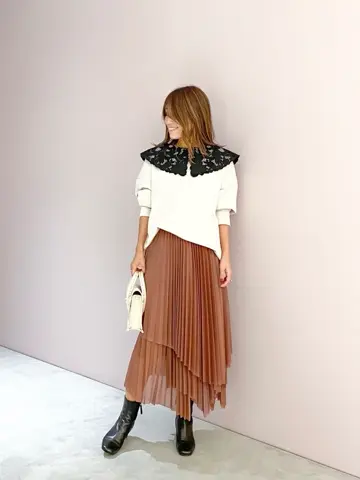 ORIGINATED IN GRACE CONTINENTAL yukimi yonee コーディネート画像