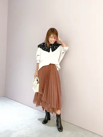 ORIGINATED IN GRACE CONTINENTAL yukimi yonee コーディネート画像