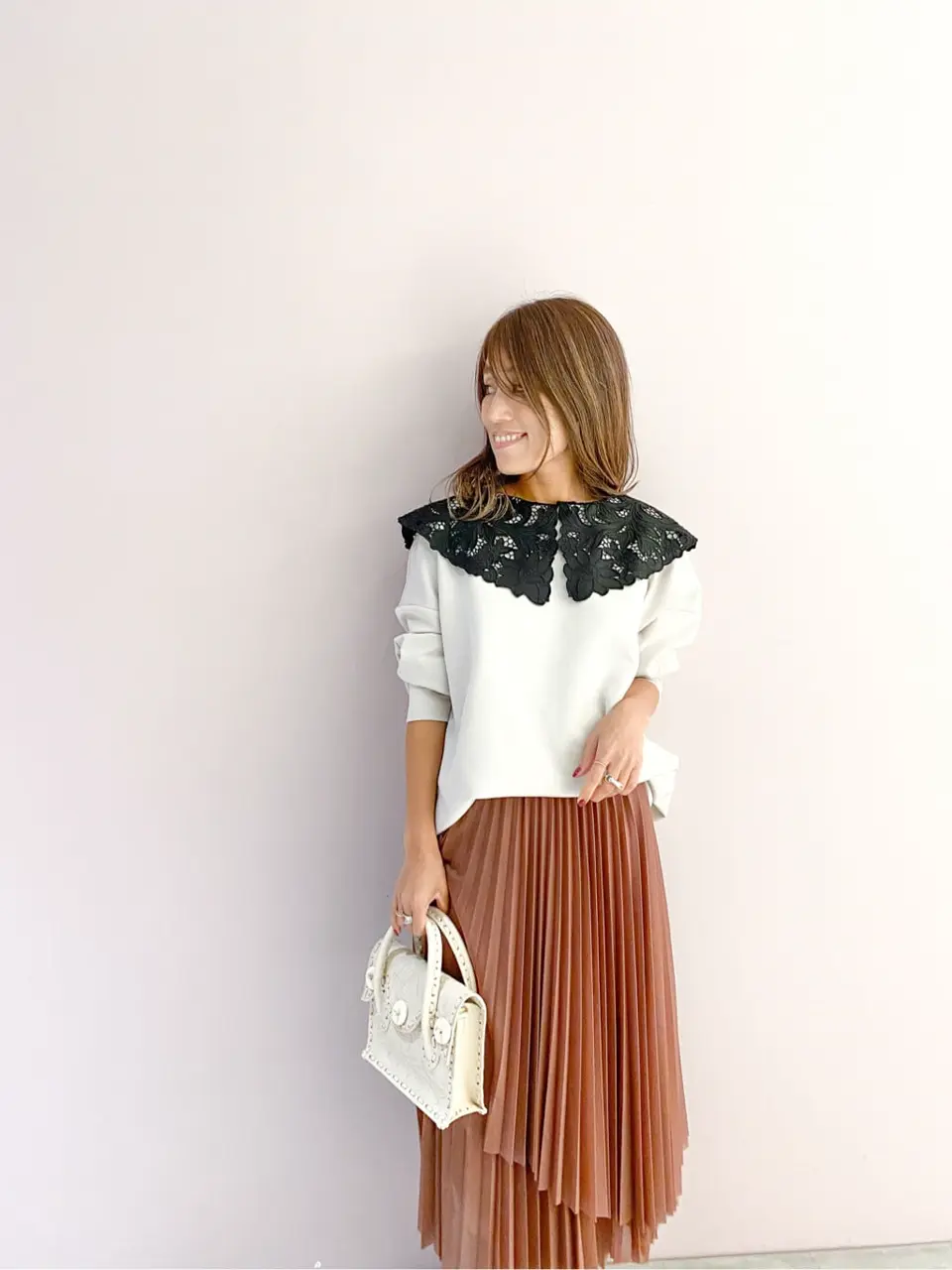 ORIGINATED IN GRACE CONTINENTAL yukimi yonee コーディネート画像