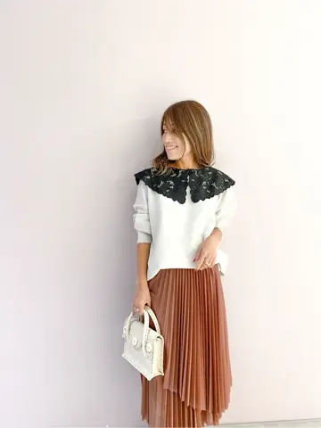 ORIGINATED IN GRACE CONTINENTAL yukimi yonee コーディネート画像