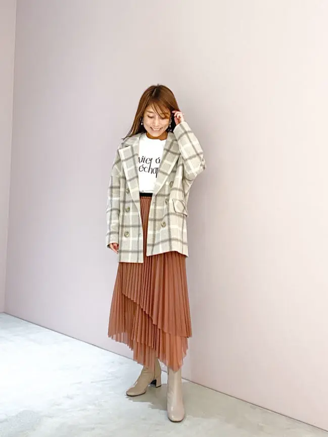 ORIGINATED IN GRACE CONTINENTAL yukimi yonee コーディネート画像