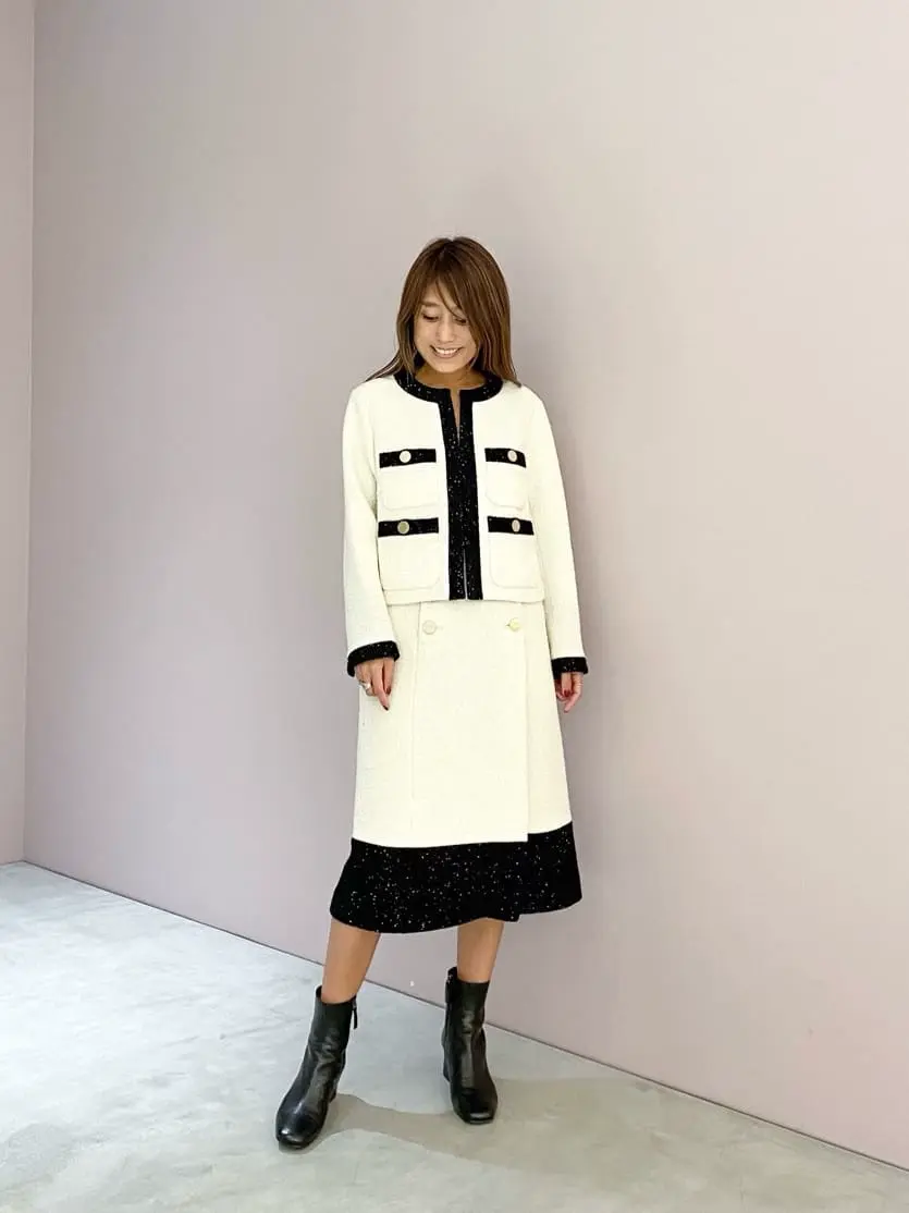 ORIGINATED IN GRACE CONTINENTAL yukimi yonee コーディネート画像