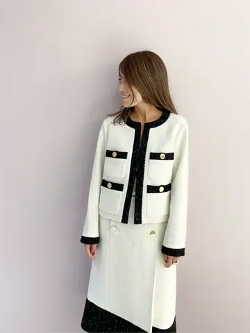 ORIGINATED IN GRACE CONTINENTAL yukimi yonee コーディネート画像