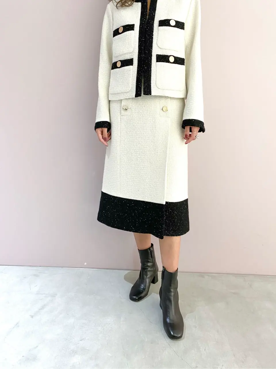 ORIGINATED IN GRACE CONTINENTAL yukimi yonee コーディネート画像