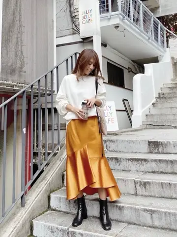 ORIGINATED IN GRACE CONTINENTAL yukimi yonee コーディネート画像