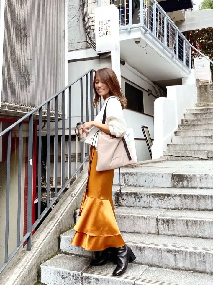 ORIGINATED IN GRACE CONTINENTAL yukimi yonee コーディネート画像