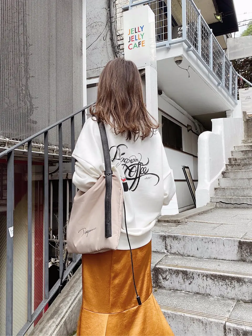 ORIGINATED IN GRACE CONTINENTAL yukimi yonee コーディネート画像