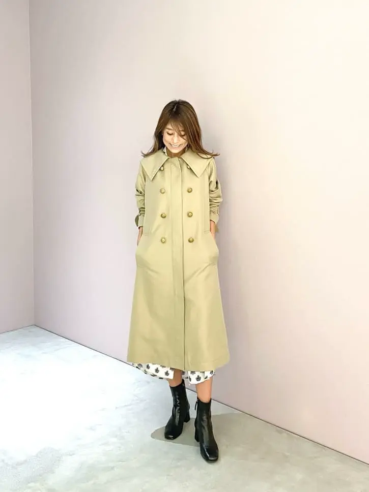 ORIGINATED IN GRACE CONTINENTAL yukimi yonee コーディネート画像