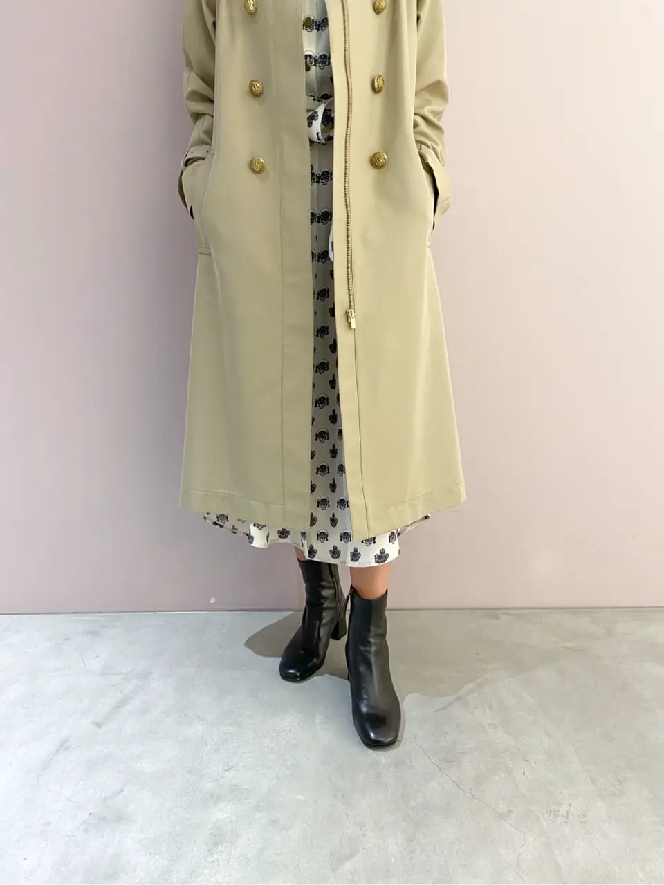 ORIGINATED IN GRACE CONTINENTAL yukimi yonee コーディネート画像