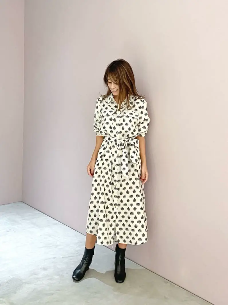 ORIGINATED IN GRACE CONTINENTAL yukimi yonee コーディネート画像