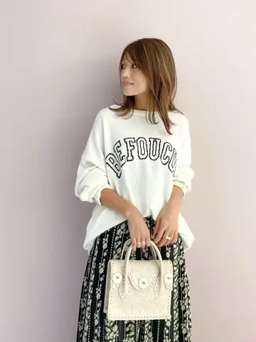 ORIGINATED IN GRACE CONTINENTAL yukimi yonee コーディネート画像