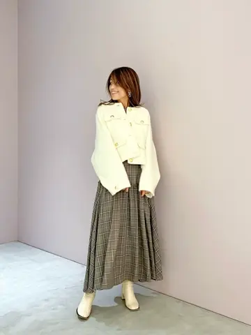 ORIGINATED IN GRACE CONTINENTAL yukimi yonee コーディネート画像