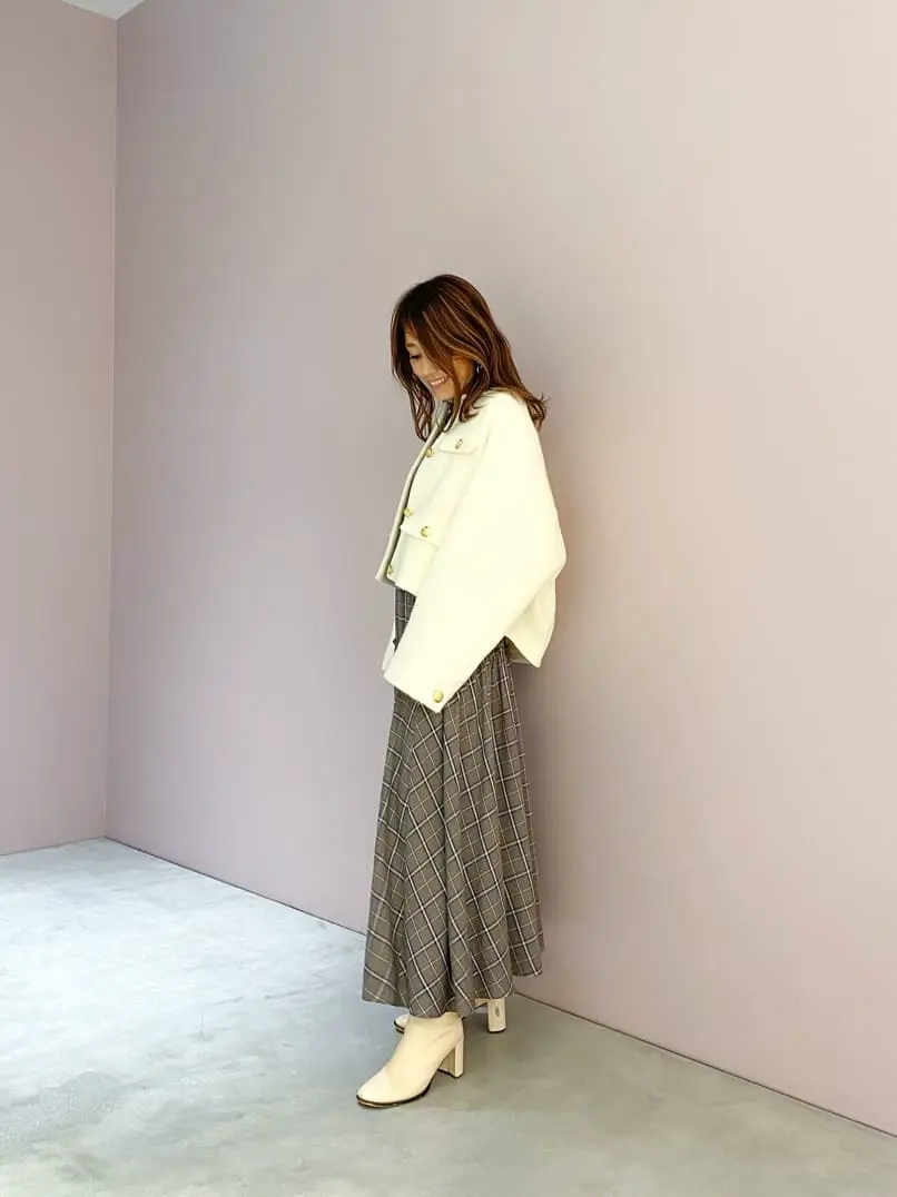 ORIGINATED IN GRACE CONTINENTAL yukimi yonee コーディネート画像