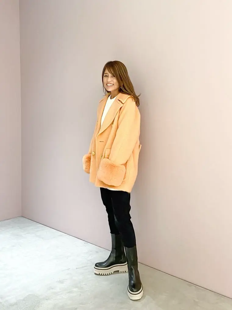 ORIGINATED IN GRACE CONTINENTAL yukimi yonee コーディネート画像