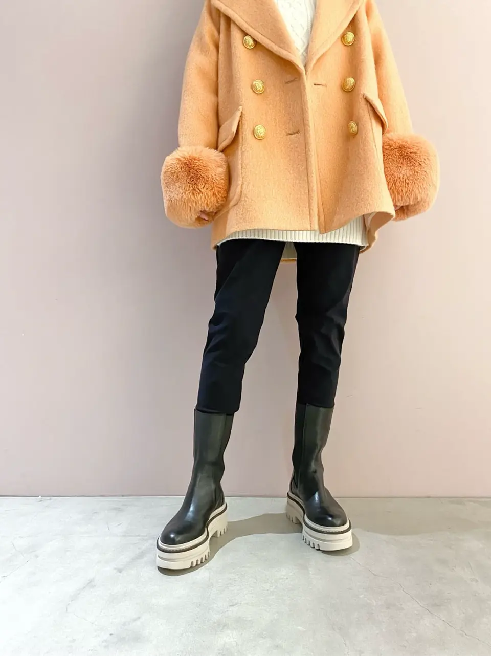 ORIGINATED IN GRACE CONTINENTAL yukimi yonee コーディネート画像