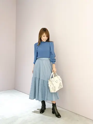 ORIGINATED IN GRACE CONTINENTAL yukimi yonee コーディネート画像