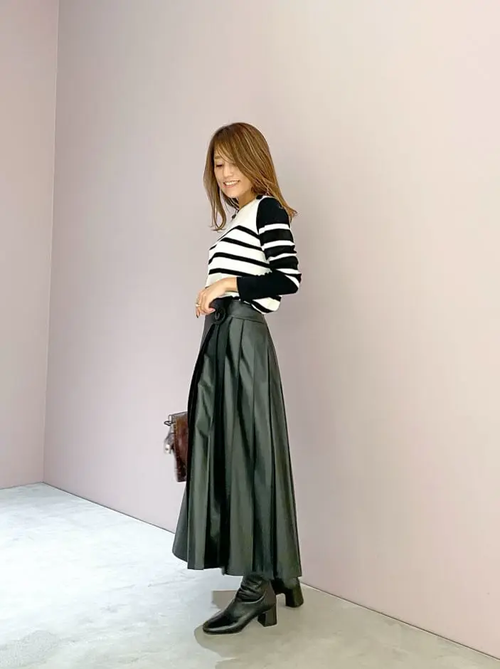 ORIGINATED IN GRACE CONTINENTAL yukimi yonee コーディネート画像