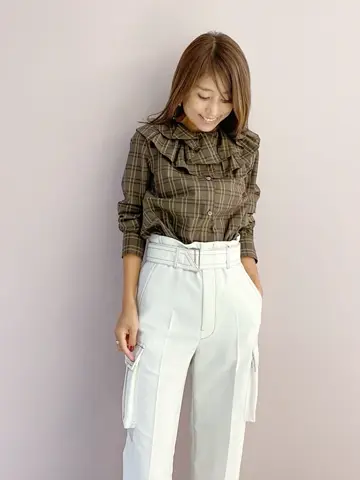 ORIGINATED IN GRACE CONTINENTAL yukimi yonee コーディネート画像