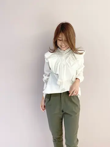 ORIGINATED IN GRACE CONTINENTAL yukimi yonee コーディネート画像