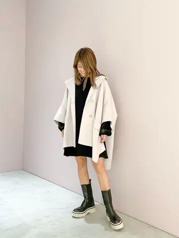 ORIGINATED IN GRACE CONTINENTAL yukimi yonee コーディネート画像