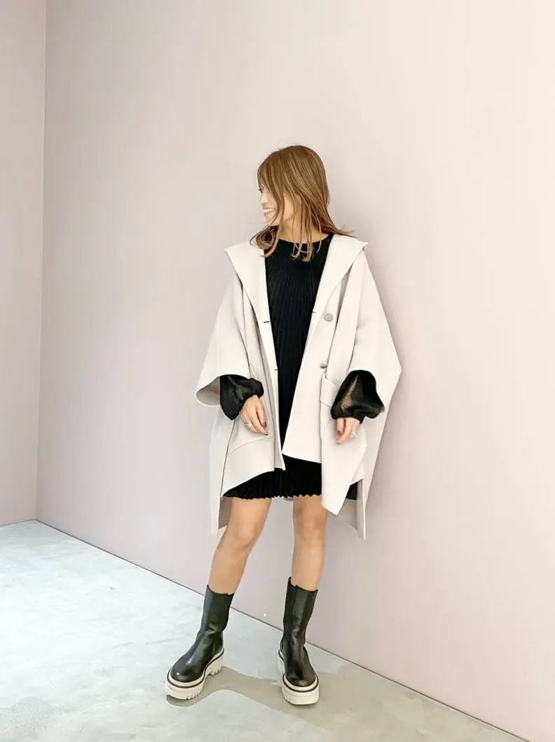 ORIGINATED IN GRACE CONTINENTAL yukimi yonee コーディネート画像