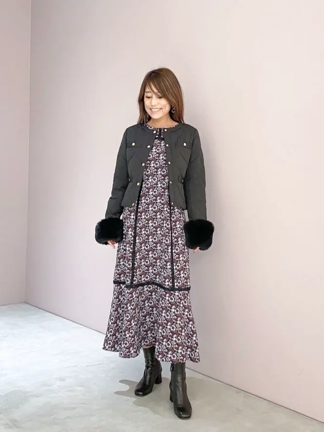 ORIGINATED IN GRACE CONTINENTAL yukimi yonee コーディネート画像