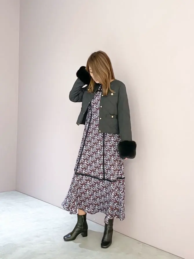 ORIGINATED IN GRACE CONTINENTAL yukimi yonee コーディネート画像