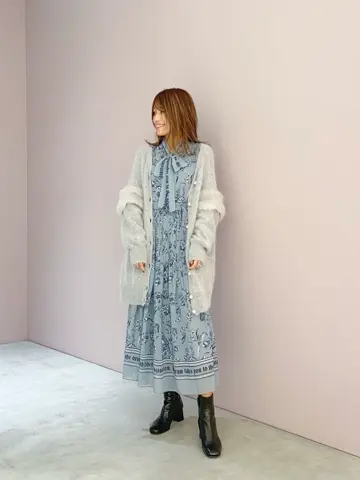 ORIGINATED IN GRACE CONTINENTAL yukimi yonee コーディネート画像