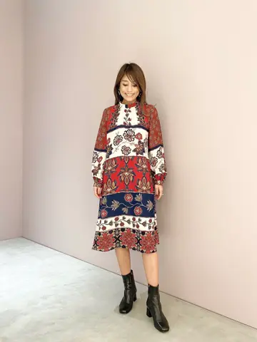 ORIGINATED IN GRACE CONTINENTAL yukimi yonee コーディネート画像