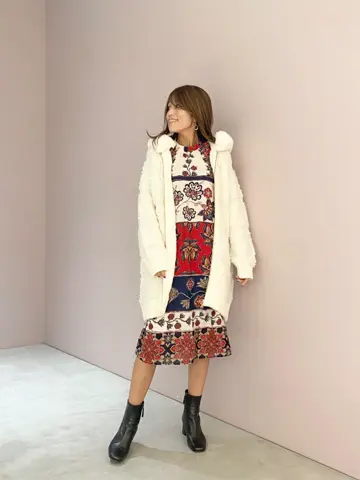 ORIGINATED IN GRACE CONTINENTAL yukimi yonee コーディネート画像