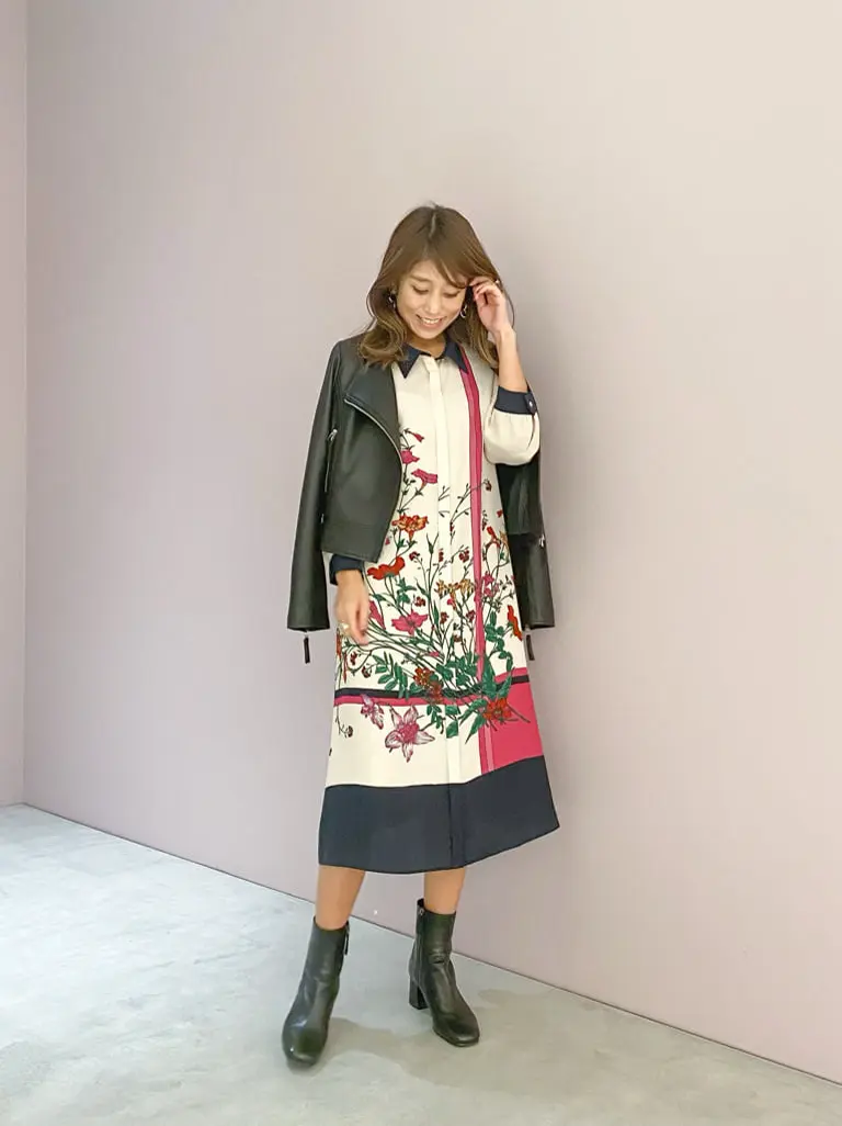 ORIGINATED IN GRACE CONTINENTAL yukimi yonee コーディネート画像