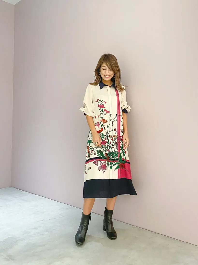 ORIGINATED IN GRACE CONTINENTAL yukimi yonee コーディネート画像