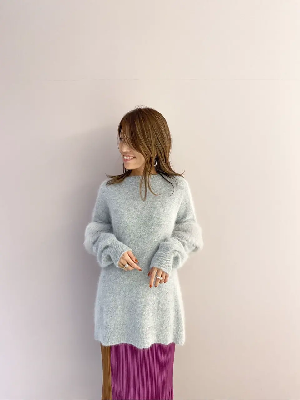 ORIGINATED IN GRACE CONTINENTAL yukimi yonee コーディネート画像