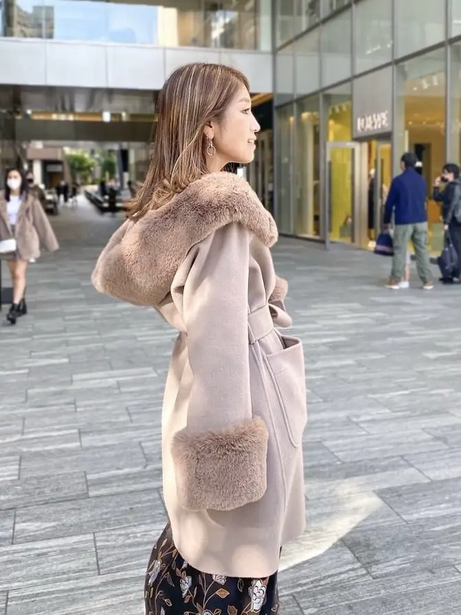 ORIGINATED IN GRACE CONTINENTAL yukimi yonee コーディネート画像