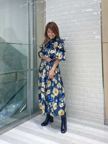 ORIGINATED IN GRACE CONTINENTAL yukimi yonee コーディネート画像