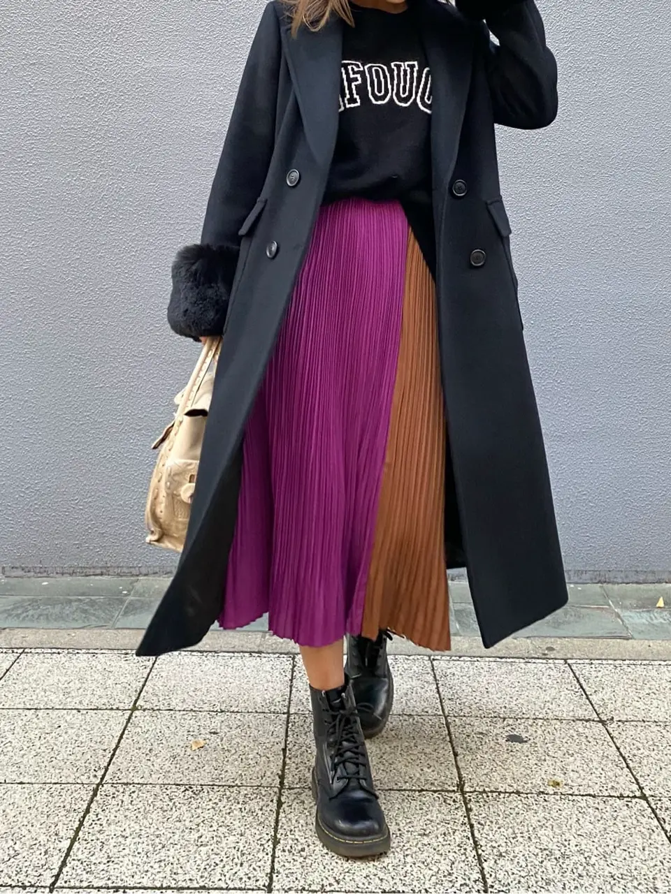 ORIGINATED IN GRACE CONTINENTAL yukimi yonee コーディネート画像