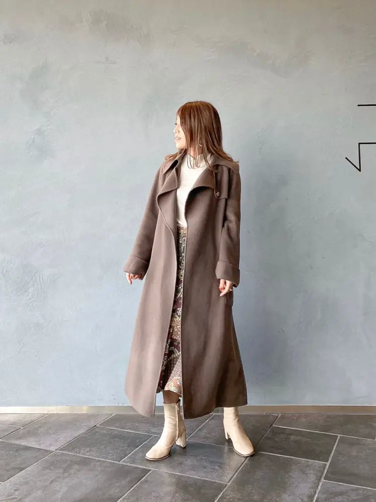 ORIGINATED IN GRACE CONTINENTAL yukimi yonee コーディネート画像