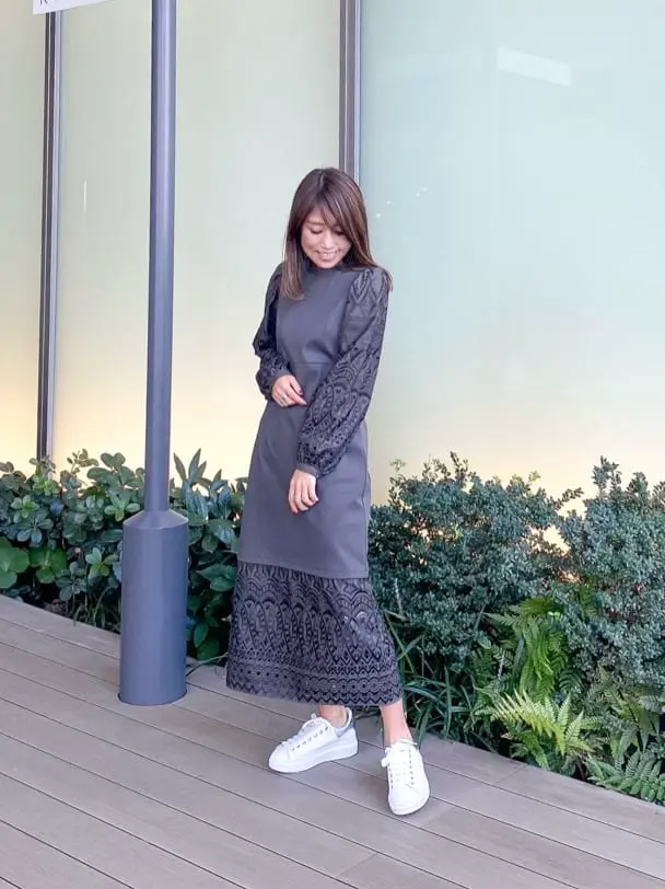 ORIGINATED IN GRACE CONTINENTAL yukimi yonee コーディネート画像