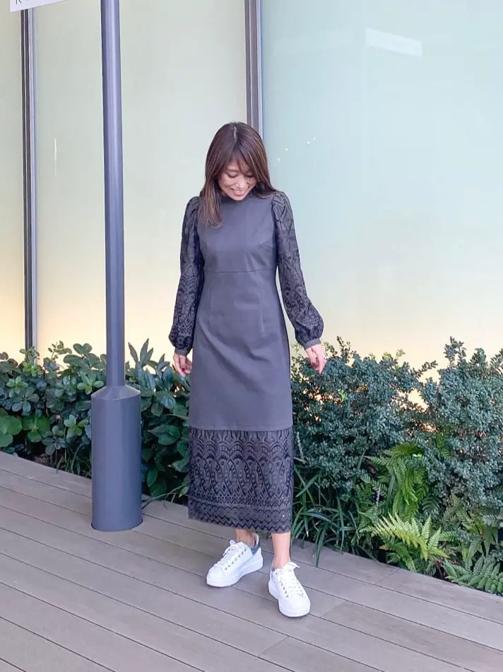 ORIGINATED IN GRACE CONTINENTAL yukimi yonee コーディネート画像