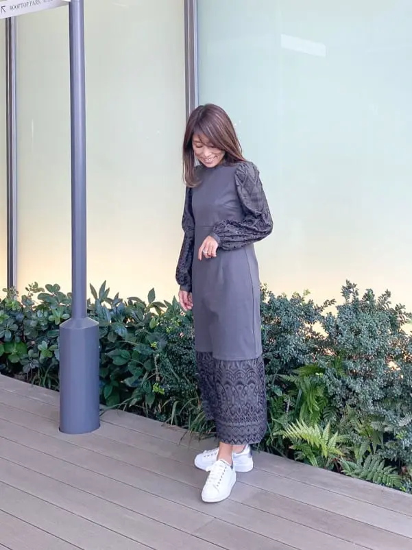 ORIGINATED IN GRACE CONTINENTAL yukimi yonee コーディネート画像