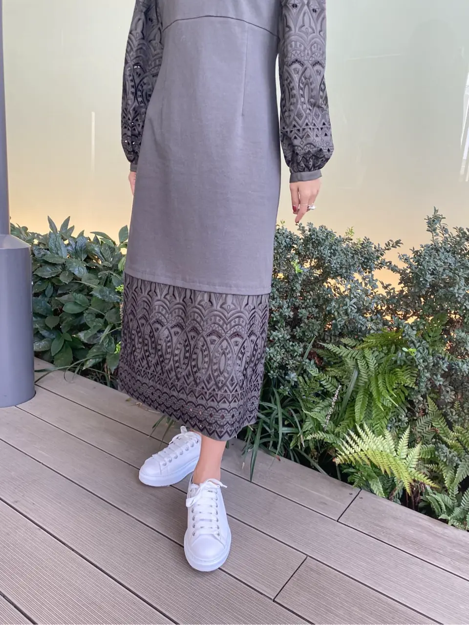 ORIGINATED IN GRACE CONTINENTAL yukimi yonee コーディネート画像