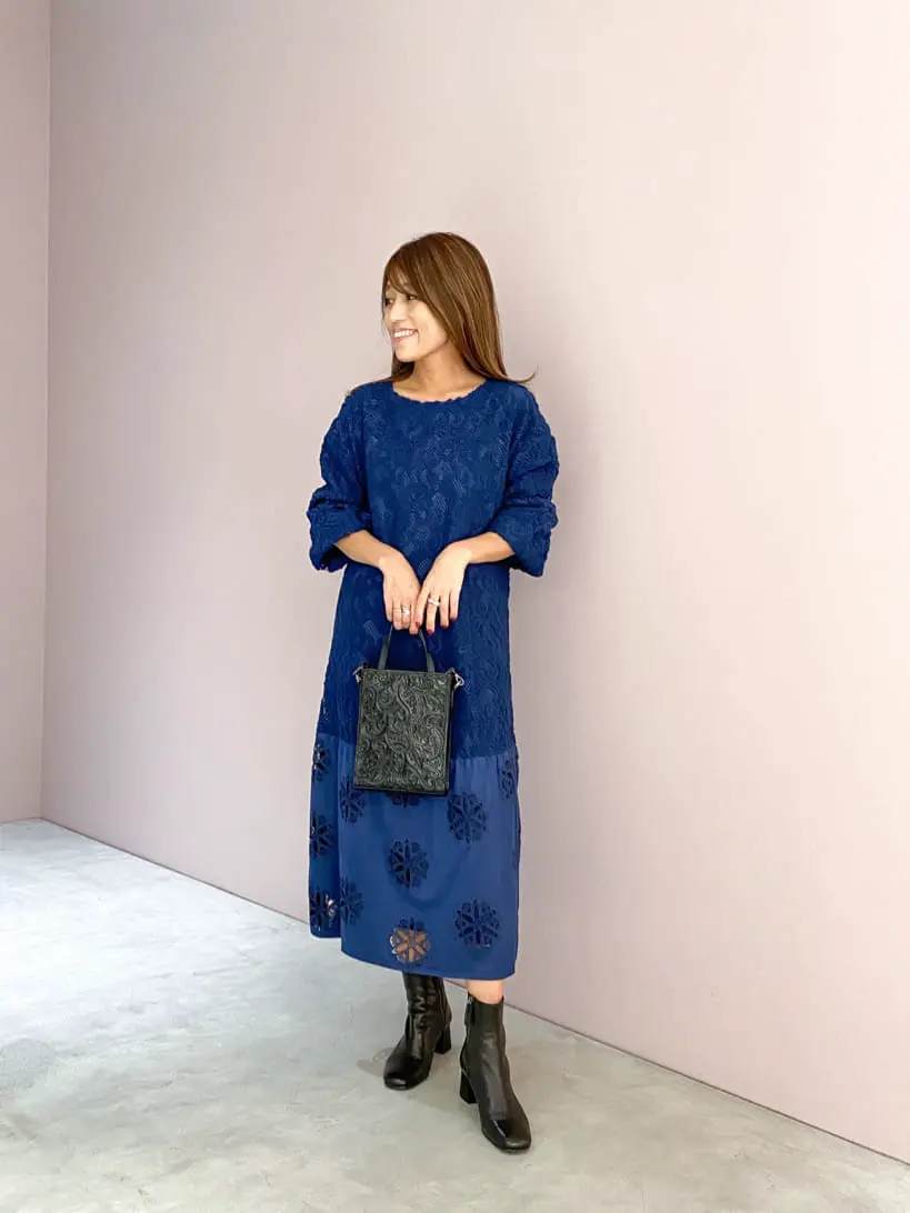 ORIGINATED IN GRACE CONTINENTAL yukimi yonee コーディネート画像