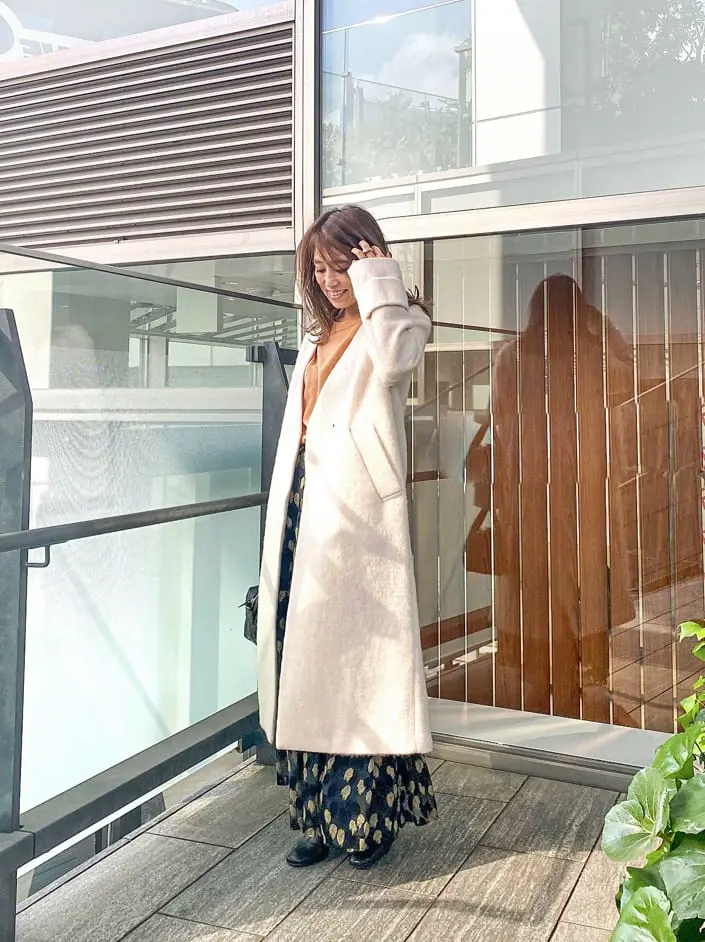 ORIGINATED IN GRACE CONTINENTAL yukimi yonee コーディネート画像