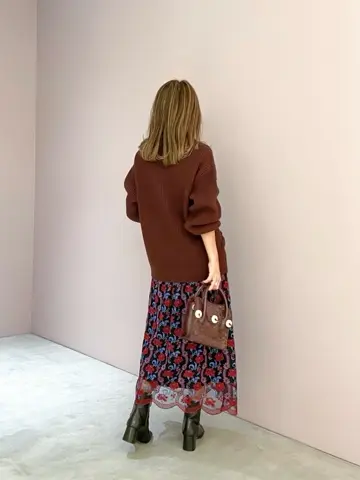 ORIGINATED IN GRACE CONTINENTAL yukimi yonee コーディネート画像